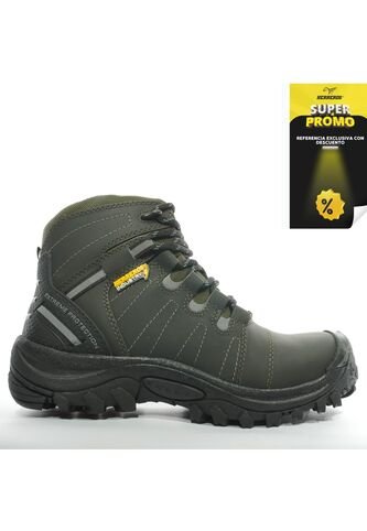 Bota Hombre Seguridad -Herreros- Danger Pro Verde Herreros