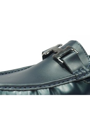 Mocasin Hombre Sintetico -Herreros- 1H1024 Azul