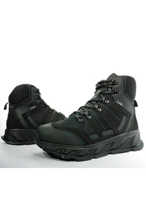 Bota Hombre Outdoor -Herreros- Manchestre Negro