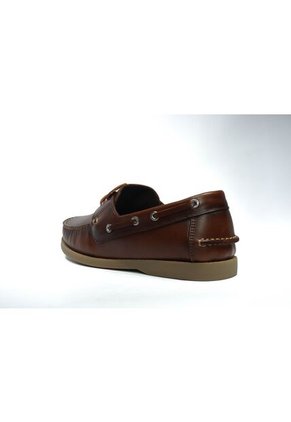 Zapato Hombre Mocasín Casual -Herreros- Apache Cascabel Miel Espasolado