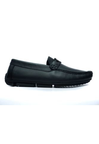 Zapato Hombre Casual Mocasin H  - Negro Herreros
