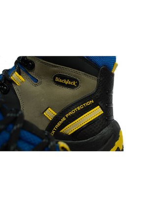 Bota Hombre Outdoor -Herreros- Zeus Bisont Azul