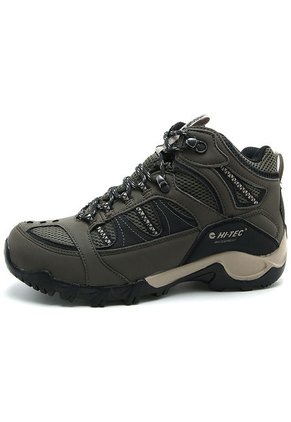 Bota Outdoor Verde-Negro-Beige Hi-Tec Bryce II Wp