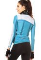 Buso Azul Turquesa-Blanco HIGHFORCE Jersey Dama Ciclismo Ml Cenefa S de HIGHFORCE