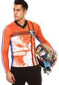 Buzo Naranja-Blanco-Azul Rey HIGHFORCE Hombre Enduro Ml Reino Un de HIGHFORCE