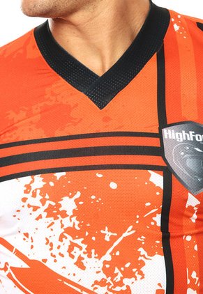 Buzo Naranja-Blanco-Azul Rey HIGHFORCE Hombre Enduro Ml Reino Un