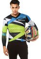 Buzo Verde Neón-Negro-Azul-Blanco HIGHFORCE Hombre Enduro Ml Lumin de HIGHFORCE