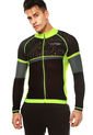 Buso Negro-Verde Neón HIGHFORCE Jersey Hombre Ciclismo Ml Circ Su de HIGHFORCE