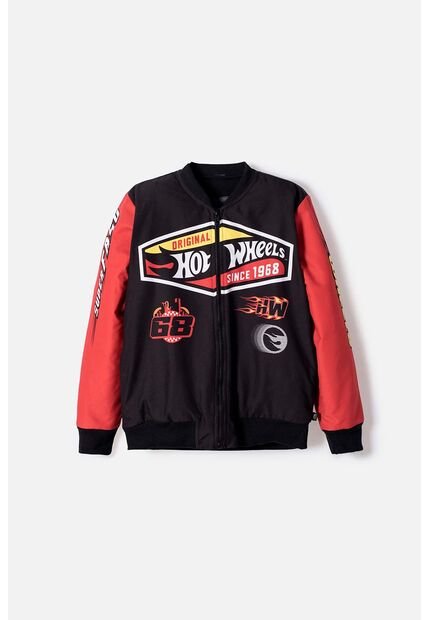 Chaqueta De Hot Wheels Con Cierre Multicolor Para Niño 10