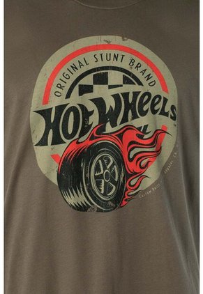 Camiseta De Hot Wheels Regular Fit Para Hombre M