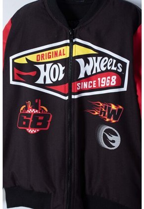 Chaqueta De Hot Wheels Con Cierre Multicolor Para Niño 12