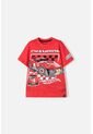 Camiseta De Hot Wheels Manga Corta Roja Para Niño 8 de Hot Wheels