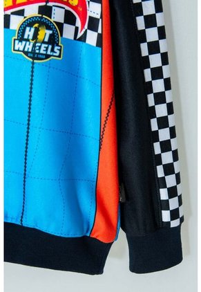 Conjunto De Hot Wheels Azul Oscuro De Camiseta Manga Larga Para Niño 2T A 5T 3T