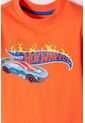 Camiseta De Hot Wheels Naranja Con Cuello Redondo Para Niño 2T A 5T 2T de Hot Wheels