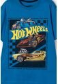 Camiseta De Hot Wheels Manga Corta Azul Para Niño 12 de Hot Wheels