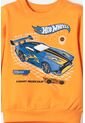 Buzo De Hot Wheels Cerrado Naranja Para Niño 2T A 6T 3T de Hot Wheels