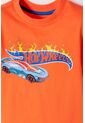 Camiseta De Hot Wheels Naranja Con Cuello Redondo Para Niño 2T A 5T 4T de Hot Wheels