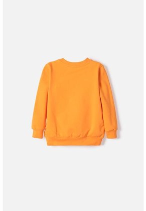 Buzo De Hot Wheels Cerrado Naranja Para Niño 2T A 6T 3T