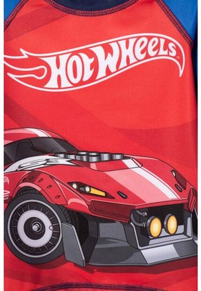 Conjunto De Baño De Hot Wheels Azul Y Rojo Para Niño 2T A 6T 4T