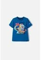 Camiseta De Hot Wheels Azul Con Estampado Reflectivo Para Niño 2T A 5T 2T de Hot Wheels