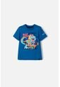 Camiseta De Hot Wheels Azul Con Estampado Reflectivo Para Niño 2T A 5T 2T de Hot Wheels