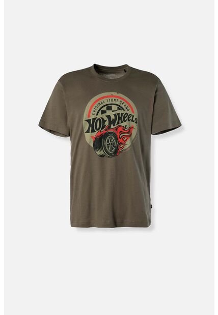 Camiseta De Hot Wheels Regular Fit Para Hombre M