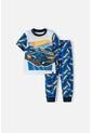 Pijama De Hotwheels Manga Corta Multicolor Para Niño 2T A 5T 4T de Hot Wheels