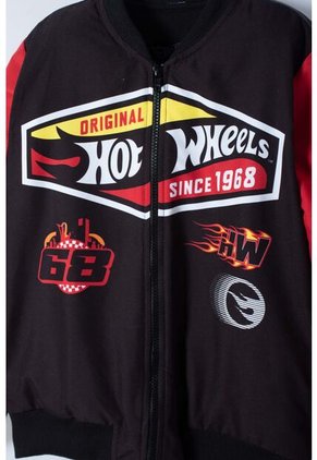 Chaqueta De Hot Wheels Con Cierre Multicolor Para Niño 8