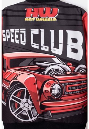 Chaqueta De Hot Wheels Con Cierre Multicolor Para Niño 8