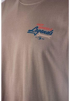 Camiseta De Hot Wheels Regular Fit Para Hombre M