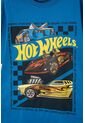 Camiseta De Hot Wheels Manga Corta Azul Para Niño 4 de Hot Wheels