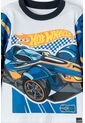 Pijama De Hotwheels Manga Larga Multicolor Para Niño 2T A 5T 2T de Hot Wheels