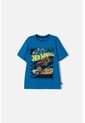 Camiseta De Hot Wheels Manga Corta Azul Para Niño 6 de Hot Wheels