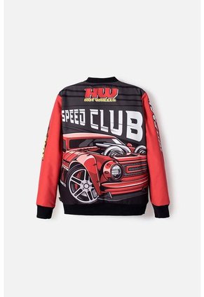 Chaqueta De Hot Wheels Con Cierre Multicolor Para Niño 12