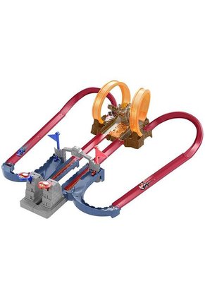 Hot Wheels Mario Kart Pista Castillo De Bowser