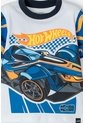 Pijama De Hotwheels Manga Corta Multicolor Para Niño 2T A 5T 3T de Hot Wheels