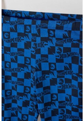 Pijama De Hot Wheels Con Pantalón Largo Multicolor Para Niño 12