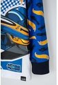 Pijama De Hotwheels Manga Larga Multicolor Para Niño 2T A 5T 2T de Hot Wheels