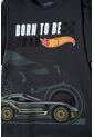 Camiseta De Hot Wheels Manga Corta Gris Para Niño 8 de Hot Wheels