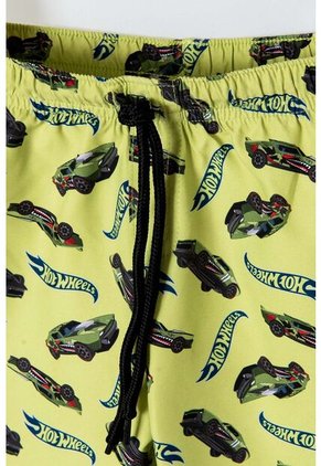 Conjunto De Baño De Hot Wheels Verde, Azul Y Gris Para Niño 2T A 5T