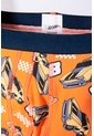 Pack X2 Boxer De Hot Wheels Naranjado Y Blanco Para Niño 2T A 6T 3T de Hot Wheels