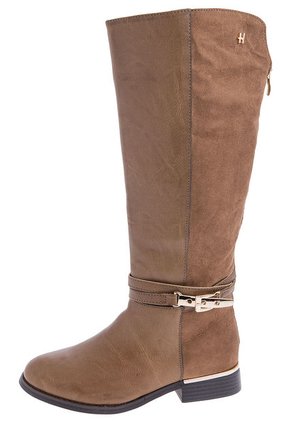 Bota Alta Taupe Hoyvoy