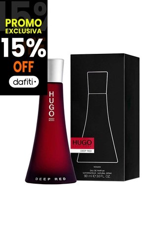 Perfume Hugo Deep Red De Hugo Boss Para Mujer 90 Ml Hugo Boss