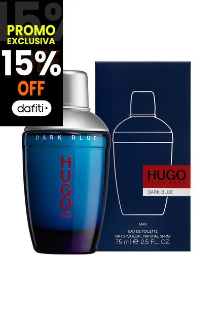 Perfume Dark Blue De Hugo Boss Para Hombre 75 Ml