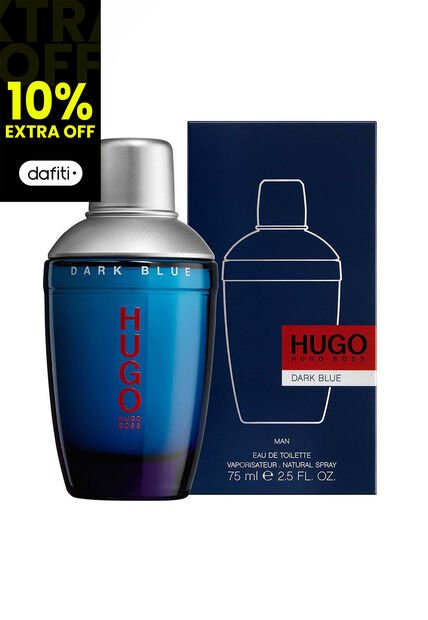 Perfume Dark Blue De Hugo Boss Para Hombre 75 Ml