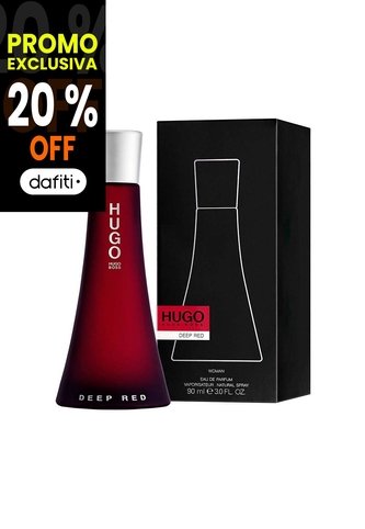 Perfume Hugo Deep Red De Hugo Boss Para Mujer 90 Ml Hugo Boss
