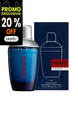 Perfume Dark Blue De Hugo Boss Para Hombre 75 Ml Hugo Boss