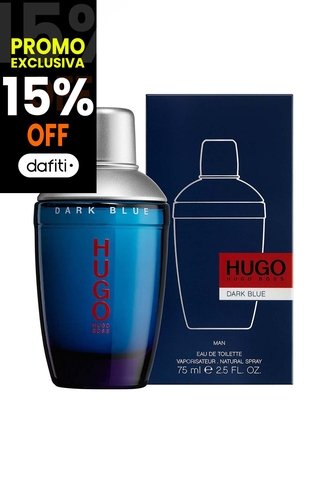 Perfume Dark Blue De Hugo Boss Para Hombre 75 Ml Hugo Boss
