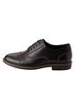 Zapatos Oxford Aaron Captoe Para Hombre Negro Hunters Bay 193179 de Hunters Bay