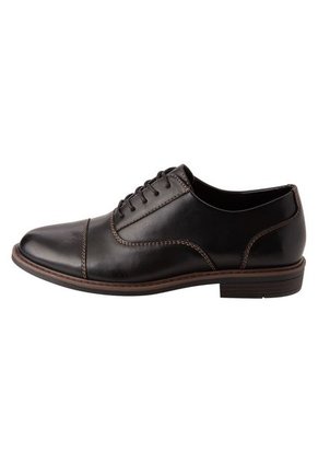 Zapatos Oxford Aaron Captoe Para Hombre Negro Hunters Bay 193179